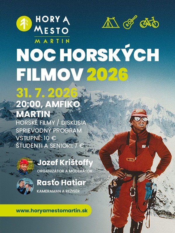 Noc horských filmov 2026