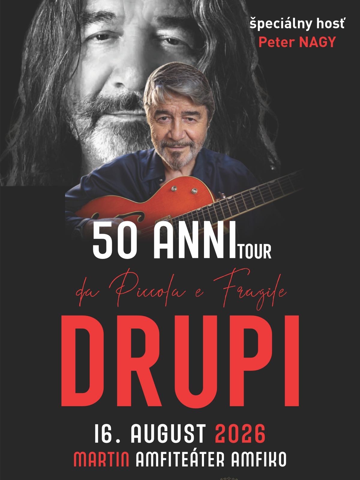 DRUPI - 50 ANNI TOUR MARTIN